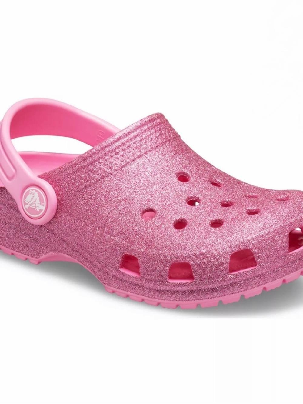 CROCS Kids' Glitter Clog - Sparkling Pink